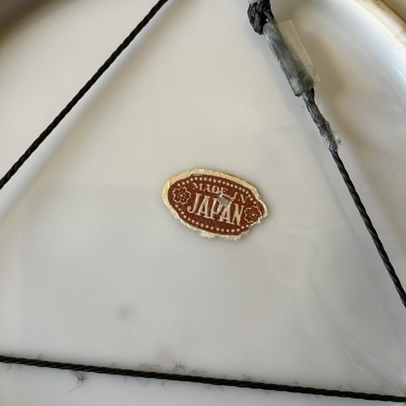 VTG set of 2 Original Porcelain Handpainted Plates Fruit Apple Strawberry Japan - Picture 9 of 11